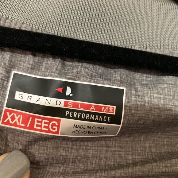 Grand Slam Gray Performance Pullover - Picture 2 of 9